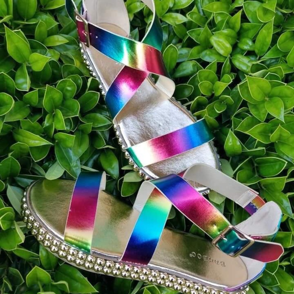 Rainbow sandal